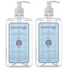kit com 2 unidades Gel Higienizador Mãos Giovanna Baby Blue e Blue álcool 500ml