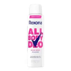 Desodorante Rexona Corporal All Body Deo Wild Rose Aerossol 150ml original