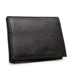 Carteira masculina de bolso couro legítimo modelo slim