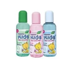 kit 3 unidades Colônia Perfume Pharma kids infantil bebês 120 ml