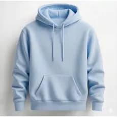 Moletom Canguru Unissex feminino e masculino de algodão liso sem estampa