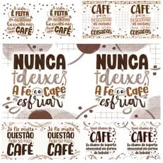 Artes para caneca Café Humor | Estampas | Sublimação | Impressão | Sublimar | Kit 1
