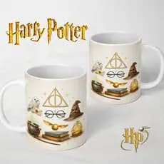 Caneca Harry Potter | Presente | Xicara | Porcelana | Personalizada