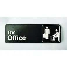 Placa + Ímã de Geladeira Série TV The Office - Decoração Divertida - Placa Decorativa Impressa em 3D