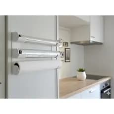 Organizador de Rolos de Cozinha - Porta Filme Plástico Alumínio Manteiga - Impressão 3D