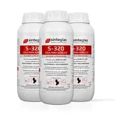 Cola Ultra-Sinteglas Acrilico/Policarbonato S-320 (03 Und.)