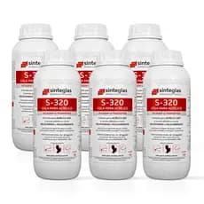 Cola Acrilica Sinteglas S-320 Caixa 6 un.