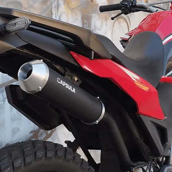 Escape Para Xre 300 Esportivo Ponteira Descarga Esportiva Roncado