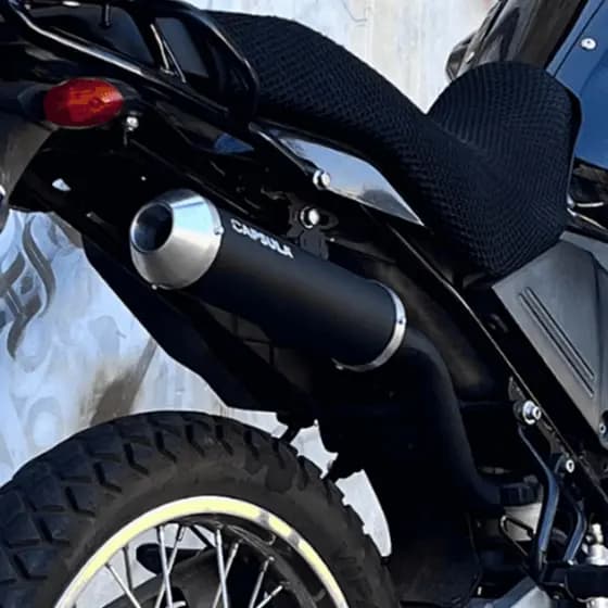 Escape Para Tenere 250 Xtz Capsula Linha Kadron
