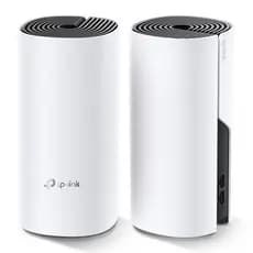 Roteador TP-Link Deco M4 V4 (x2) Mesh Wi-Fi 5 Gigabit Dual-Band AC1200 Branco