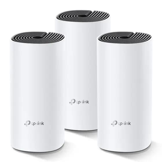 Roteador TP-Link Deco M4 (x3) Wi-Fi Mesh Gigabit Dual-Band AC1200 Branco