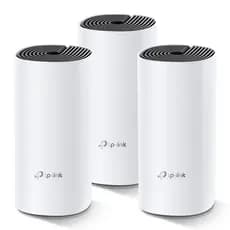 Roteador TP-Link Deco M4 (x3) Wi-Fi Mesh Gigabit Dual-Band AC1200 Branco