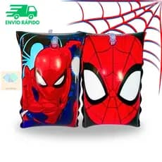 Boia De Braço Inflável Homem Aranha Spider Men Infantil Super Heróis Pra Meninos Verão Praia Piscina