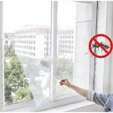 Tela Mosquiteira Velcro Para Janela Ajustavél Anti Inseto Mosquito Mosca Pernilongo