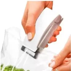 Mini Seladora Portátil Para Cozinha Pilha Sacos Embalagens