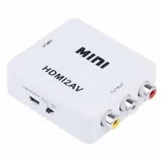 MINI Adaptador Conversor De HDMI 2 AV