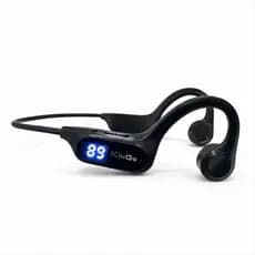 Fone Sem Fio Esportivo Bluetooth 5.3 Open-Ear Com Display Digital | Até 8h KinGo