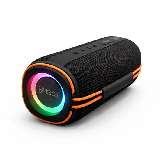 Caixa de som Bluetooth Potente 30W Resistente a Água HS-523 Hrebos
