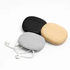 Case Organizador de Fones e Cabos Feita em Silicone Importado