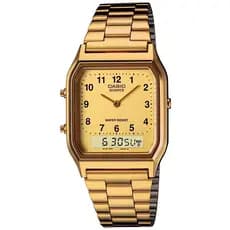 Relógio Casio Vintage AQ-230GA-9BMQ Dourado