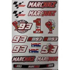 Adesivo cartela Moto GP 93 Marc maraquez