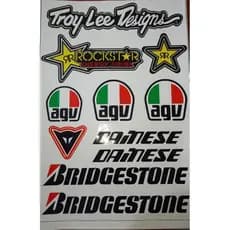 kit cartela rock star agy dainese