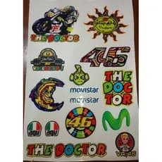 Adesivo resinado doctor 46 VR Valentino Rossi