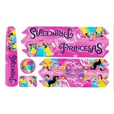 Adesivo Para Bicicleta Infantil Princesas Aro 12/14/16/20