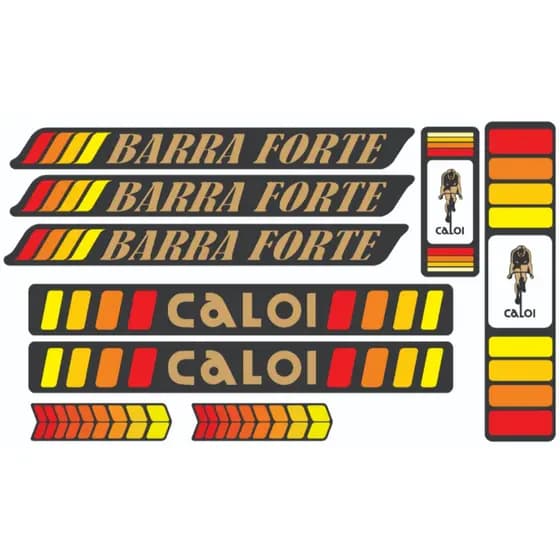Adesivo bike caloi barra forte