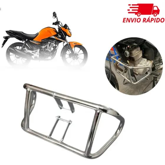 Mata Cachorro Frances Moto Titan fan strart 150 160 Protetor