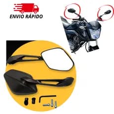 Retrovisor Bajaj Dominar 400 Titan Fz Honda & Yamaha - Par
