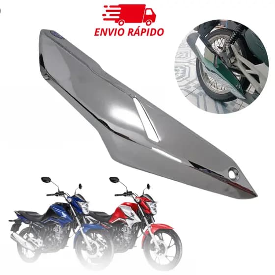 Protetor Escapamento Latinha Cb 250 Twister 2016 titan 160