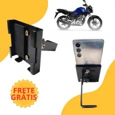 SUPORTE CELULAR PARA MOTO ANTI-FURTO EM AÇO COM REGULAGEM FACIL MOTOBOY DELIVERY