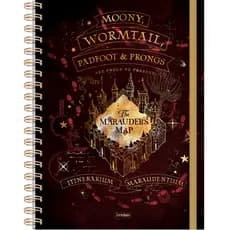 Caderno Neo Harry Potter 80 Folhas Reposicionáveis 90g Pauta Inteligente Tamanho 200 x 275mm A4