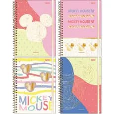 Agenda Planner 2026 Mickey Arts Tamanho 175x242mm 160 Páginas 75g Offset Jandaia.