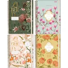 Agenda Planner 2026 Liberty Floral 160 Páginas 75g Tamanho 175x242mm Jandaia.