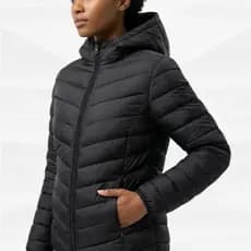 Jaqueta Puffer Feminina Corta Vento Bobojaco Impermeável