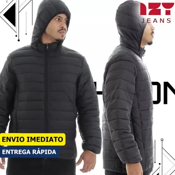 Jaqueta Impermeável Moto Bobojaco Bolsos Laterais Internos Capuz Removível Super Resistente Unissex
