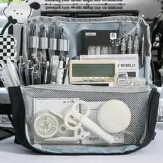 Bbbbrtop Estojo De Lápis De Grande Capacidade De Alta Aparência Caixa De Papelaria Simples Bolsa Para Estudantes Armazen