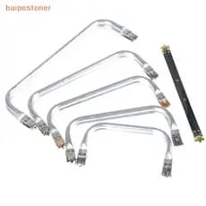 [baipestoner] Mulher Médico Bolsa Quadro Metal Alumínio Tubo Saco Alça Embreagem Peças