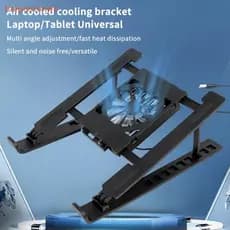 [baipestonwe] Base Para Refrigerador De Laptop Suporte Dobrável Almofada De Resfriamento Portátil Radiador De Notebook B