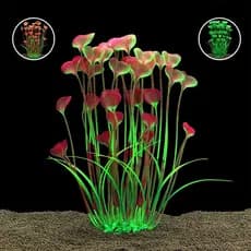[baipestonop] 1 Pc 30 Cm Plantas De Aquário Decoração Grama Subaquática Plástico Artificial Aquáticas Enfeites Para Tanq