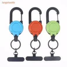 [largeloohb] 1 Conjunto De Mosquetão Multiferramenta Resistente Porta-Crachá Telefone Bule Anti Perda Corda De Mão Fácil