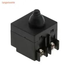 [largeloohb] 2pcs Interruptor De Botão De Substituição Para Rebarbadora GWS6-100 Polidor