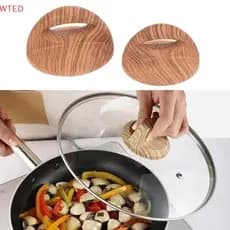 (WTED) Substituição Universal De Panelas De Cozinha , Tampa De Panela , Botão De Aperto De Mão Alça , Acessórios