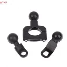 1 Conjunto De Braçadeira Esférica De 2.3cm , Suporte Para Telefone De Moto PJ10/PJ13/PJ18 , Kit De Base De Montagem Guid