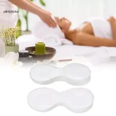 (WHDR) 100/200pcs Máscara De Olho Descartável Papel Natural Algodão Patches De Cuidados Com Os Olhos Para Mulheres Spa E