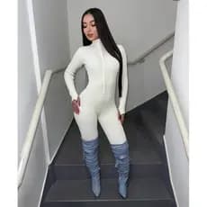 macacão modal feminino,macacão manga longa modal