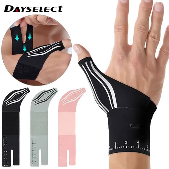 DAYSELECT 1 Peça Pulseira Esportiva Leve Compressão Fitness Proteção Anti Entorse Para Os Dedos