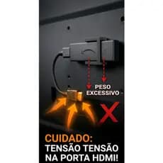 Suporte Para Fire TV Stick Amazon Redutor Estresse Alivia Peso Porta HDMI TV Acessório Premium